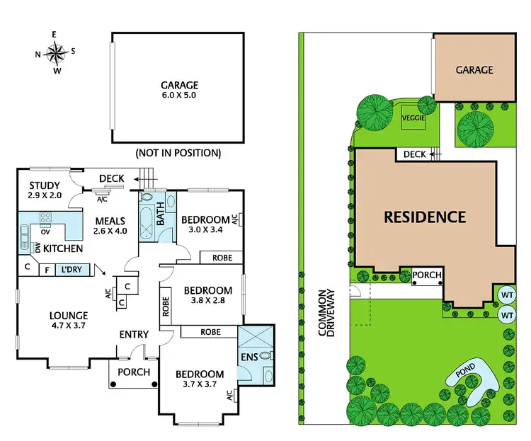 Floorplan of Homely unit listing, 1/358 Middleborough Road, Blackburn VIC 3130