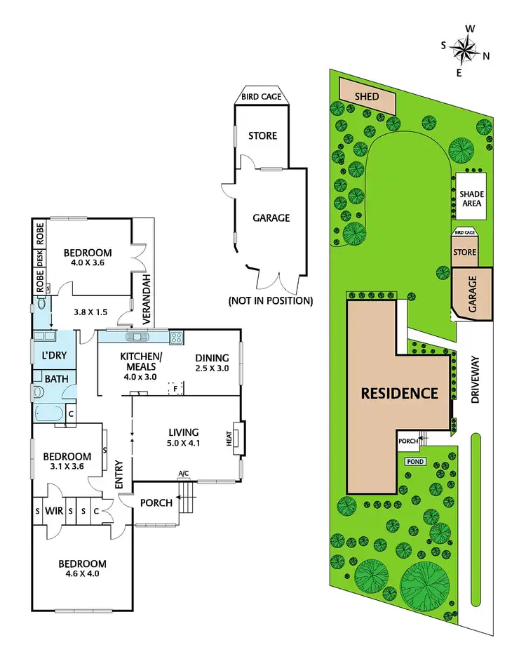 Floorplan of Homely house listing, 12 Clive Street, Mitcham VIC 3132
