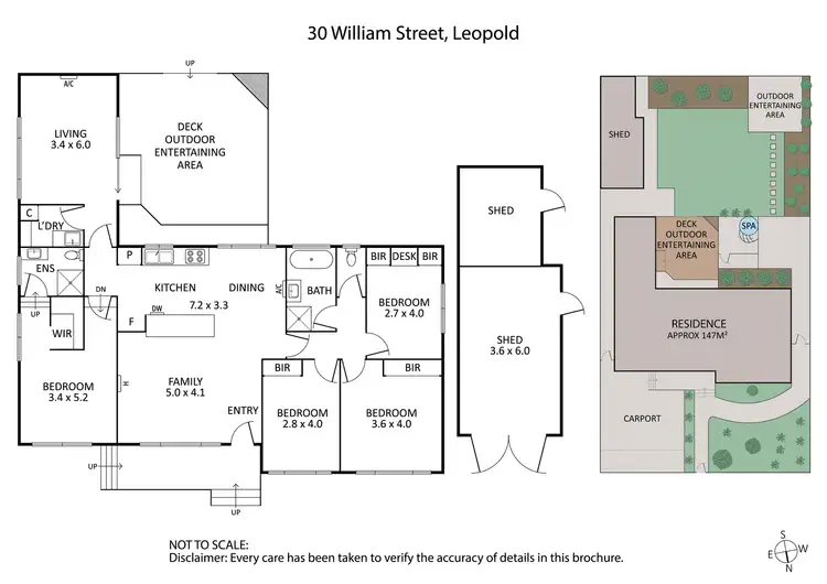 Floorplan of Homely house listing, 30 William Street, Leopold VIC 3224