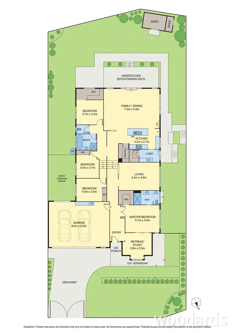 Floorplan of Homely house listing, 4 Kevin Court, Donvale VIC 3111