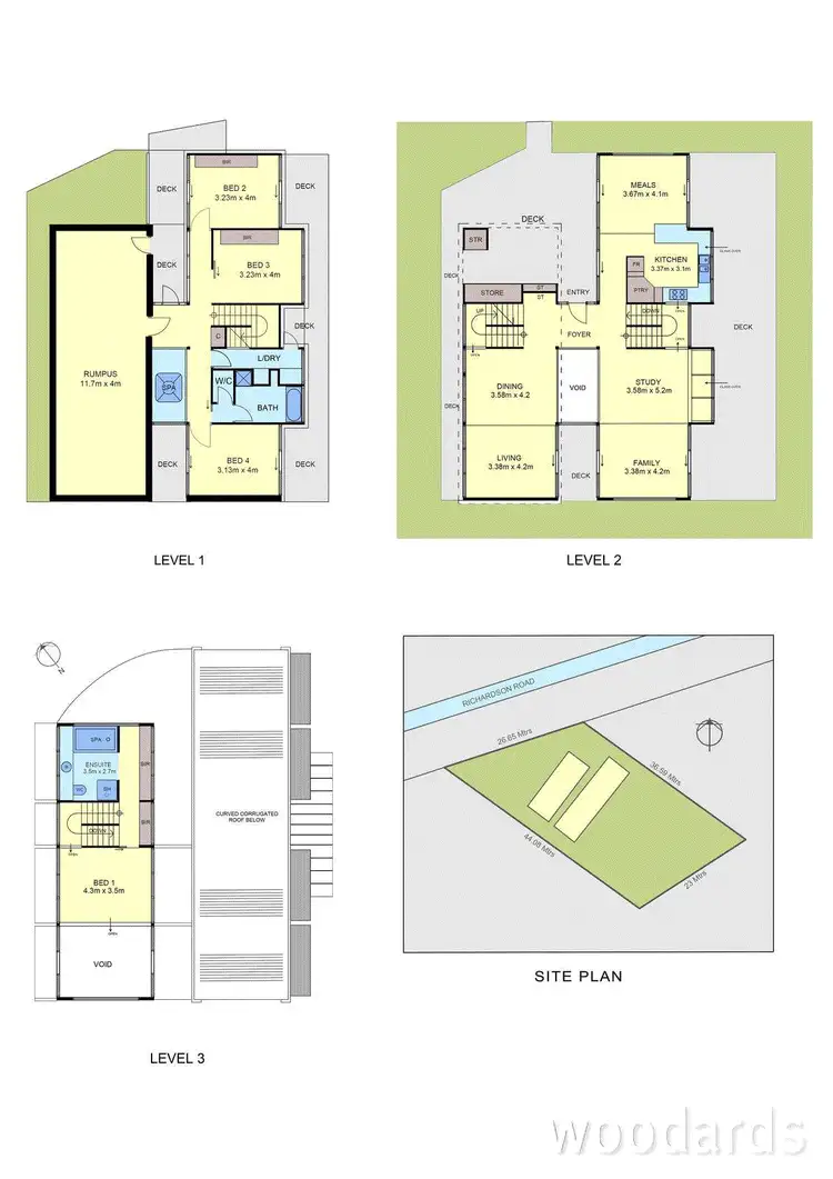 Floorplan of Homely house listing, 18-20 Richardson Road, Croydon North VIC 3136