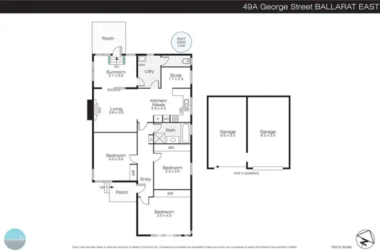 Floorplan of Homely house listing, 49A George Street, Eureka VIC 3350