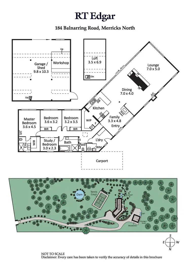 Floorplan of Homely house listing, 184 Balnarring Road, Merricks North VIC 3926