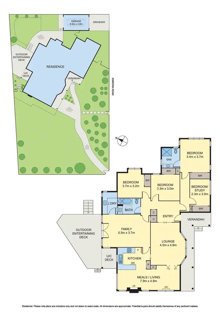 Floorplan of Homely house listing, 37 Elmhurst Road, Blackburn VIC 3130