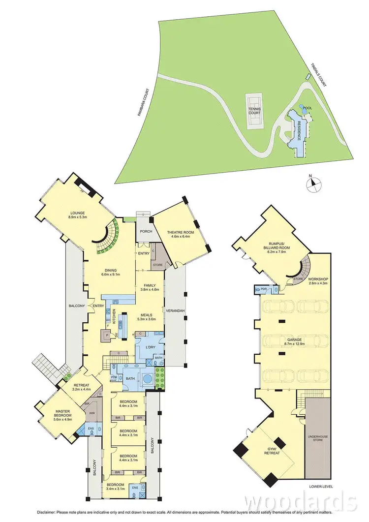 Floorplan of Homely house listing, 217-225 Tindals Road, Donvale VIC 3111