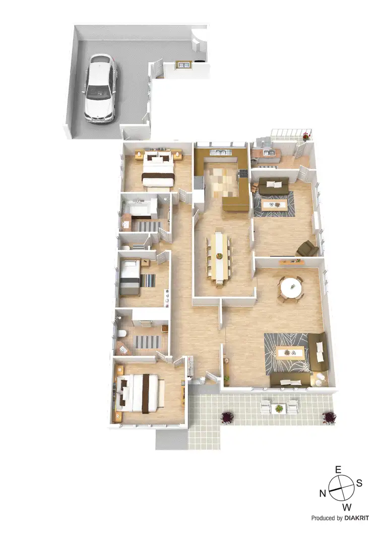 Floorplan of Homely house listing, 91 Springs Road, Clayton South VIC 3169