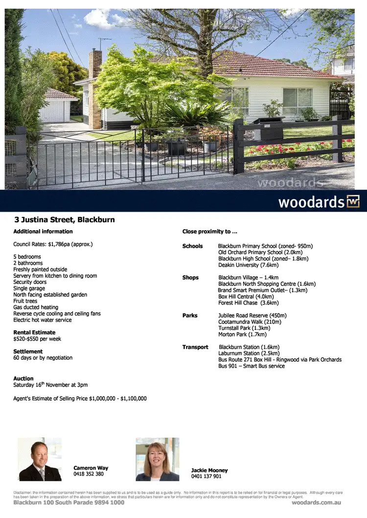 Floorplan of Homely house listing, 3 Justina Street, Blackburn VIC 3130