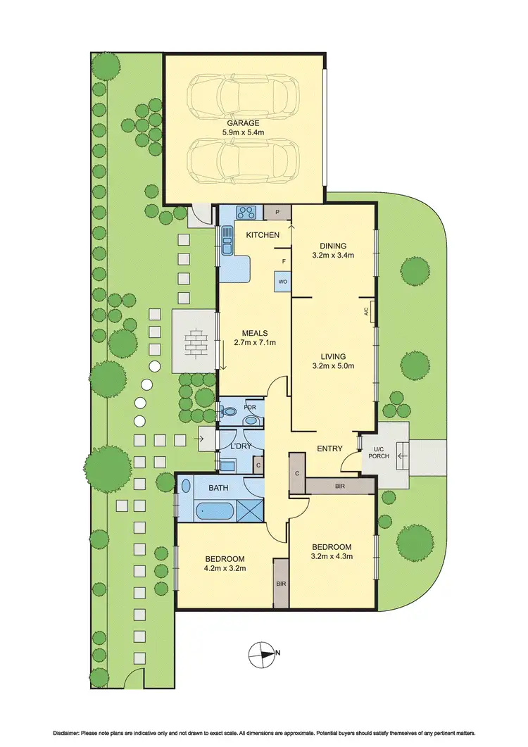Floorplan of Homely unit listing, 2/12 Baldwin Road, Blackburn VIC 3130