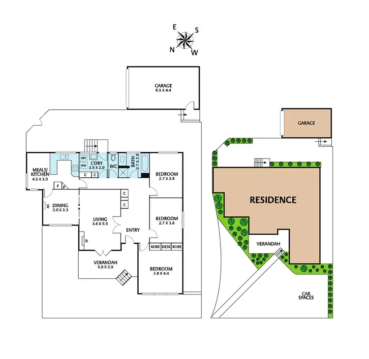 Floorplan of Homely house listing, 1/57 Surrey Road, Blackburn North VIC 3130