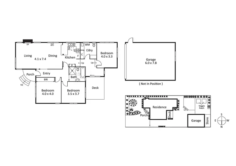 Floorplan of Homely house listing, 17 Baldwin Street, Highett VIC 3190
