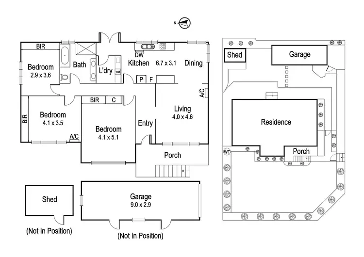 Floorplan of Homely house listing, 8 Reid Street, Heidelberg VIC 3084