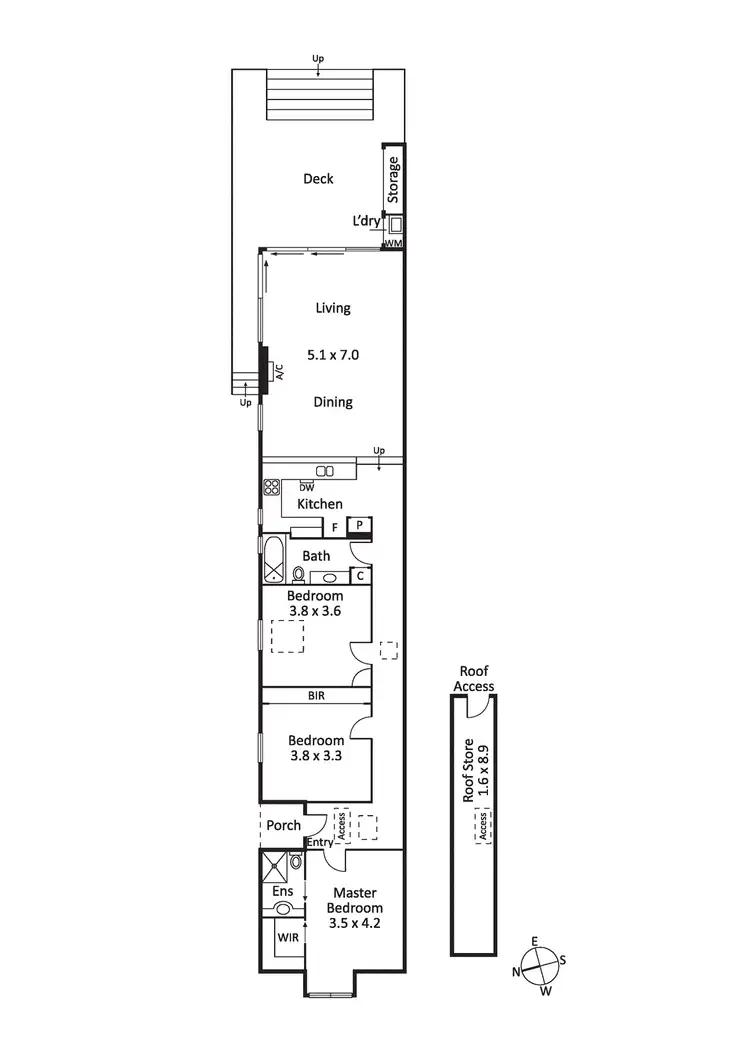 Floorplan of Homely house listing, 12 Balmerino Avenue, Toorak VIC 3142