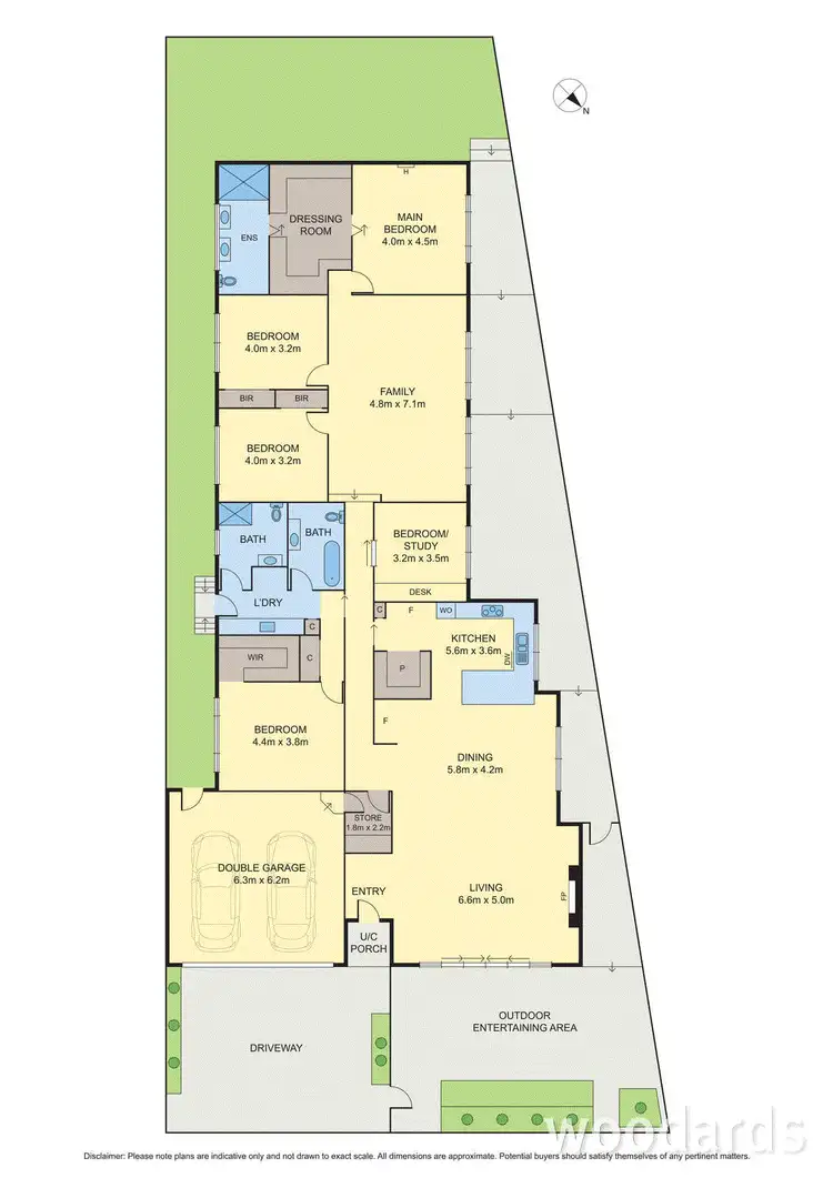 Floorplan of Homely house listing, 42 Betula Avenue, Vermont VIC 3133