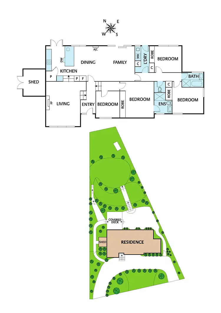 Floorplan of Homely house listing, 57 Sackville Street, Montmorency VIC 3094