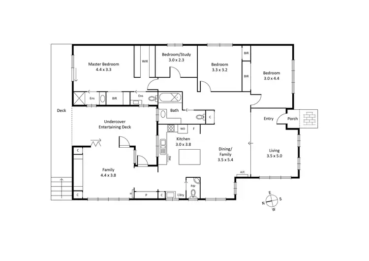 Floorplan of Homely house listing, 57 Junction Road, Blackburn North VIC 3130
