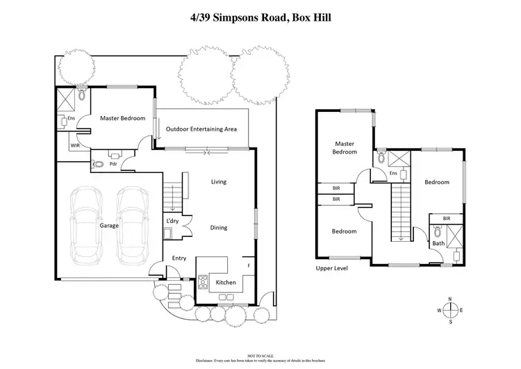 Floorplan of Homely townhouse listing, 4/39 Simpsons Road, Box Hill VIC 3128