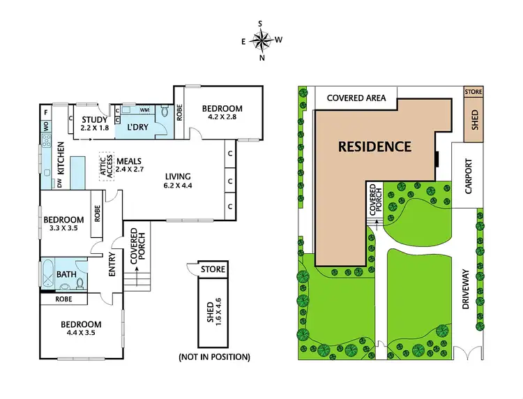 Floorplan of Homely house listing, 10 Wimmera Street, Box Hill North VIC 3129