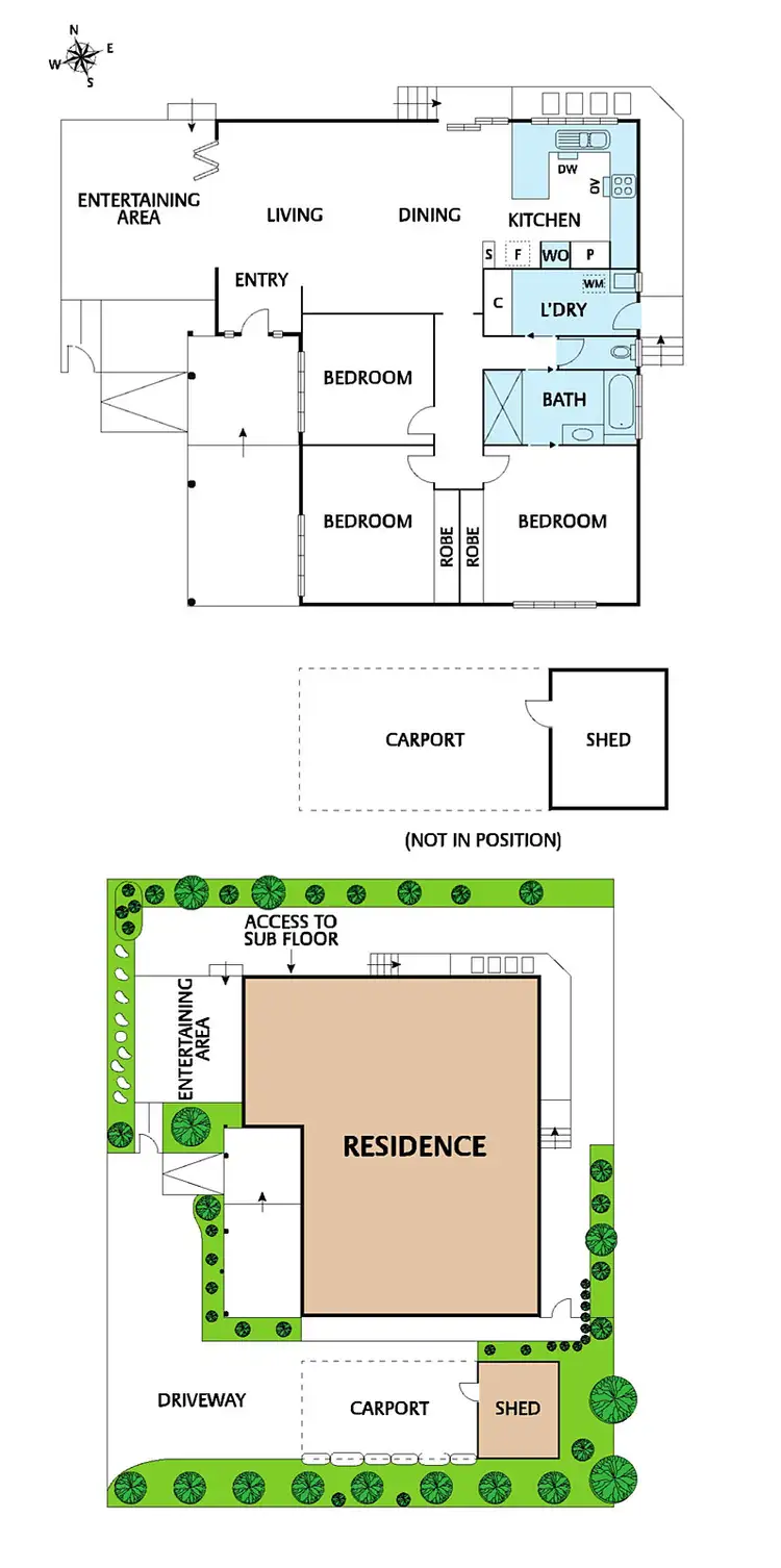 Floorplan of Homely house listing, 9A Gordon Grove, Montmorency VIC 3094