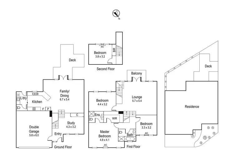 Floorplan of Homely townhouse listing, 11/113-115 Banksia Street, Eaglemont VIC 3084