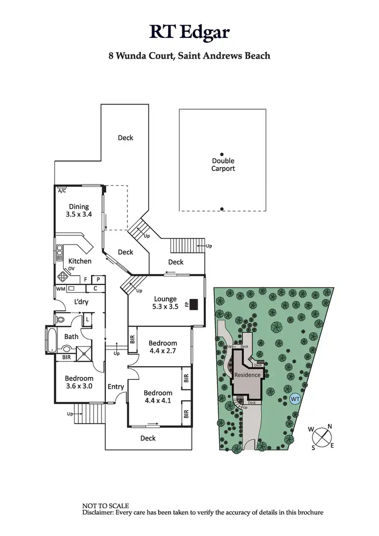 Floorplan of Homely house listing, 8 Wunda Court, St Andrews Beach VIC 3941