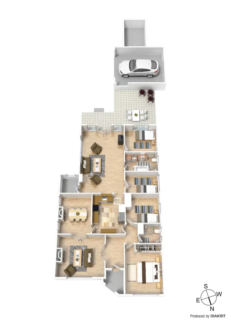 Floorplan of Homely house listing, 8 Chester Street, Glen Iris VIC 3146