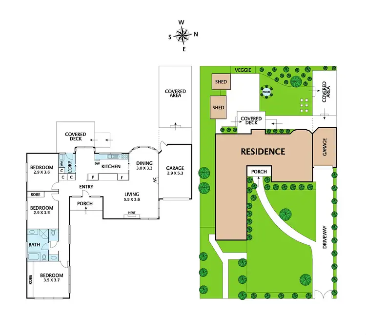 Floorplan of Homely house listing, 2 Loram Court, Blackburn South VIC 3130