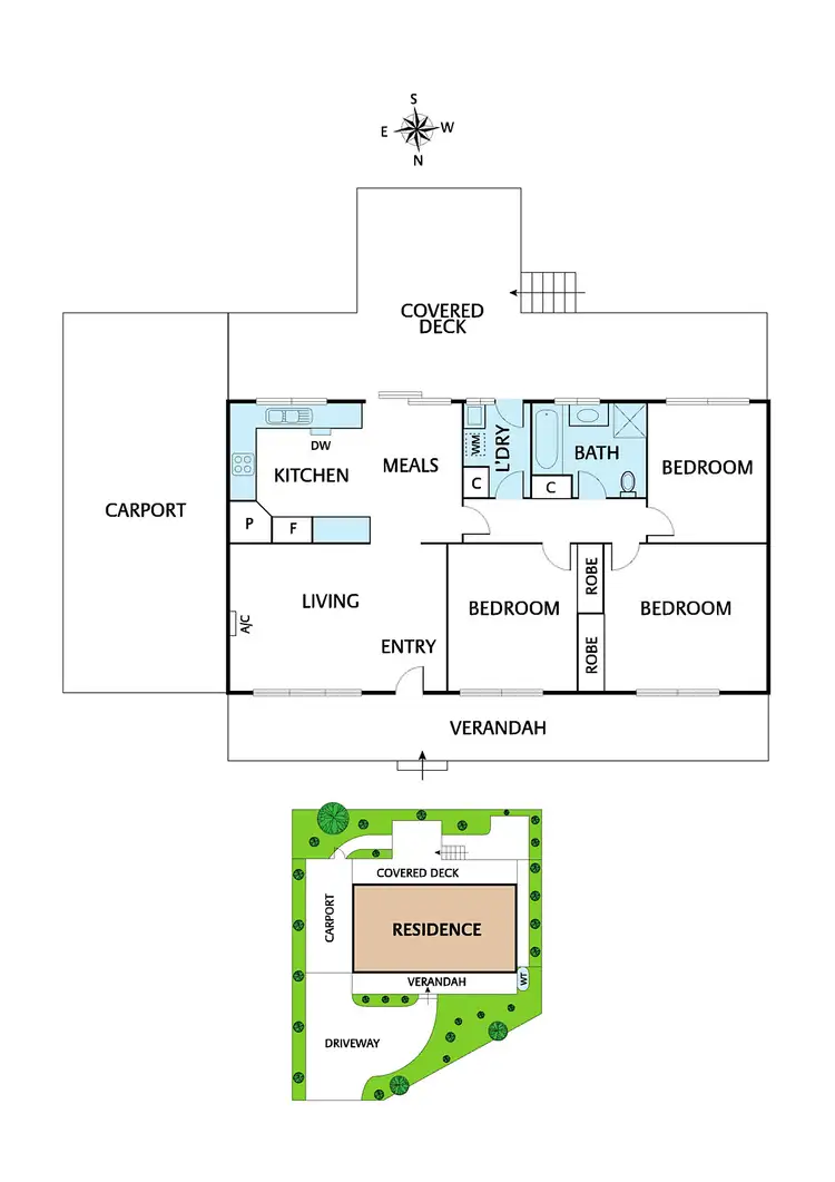 Floorplan of Homely house listing, 108A Pitt Street, Eltham VIC 3095