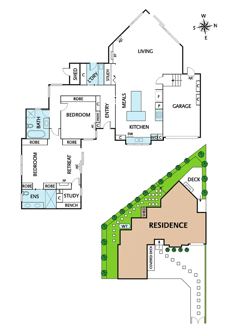 Floorplan of Homely house listing, 10A Edwards Street, Lower Plenty VIC 3093