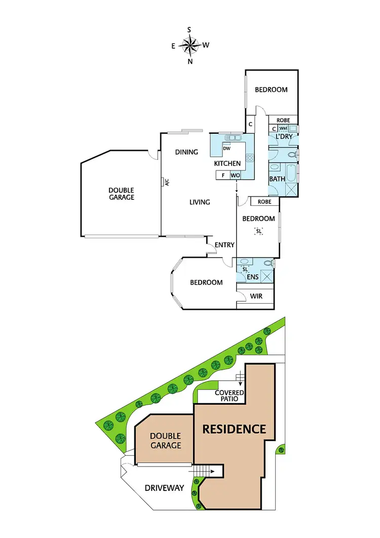 Floorplan of Homely unit listing, 2/27 Ellesmere Parade, Rosanna VIC 3084