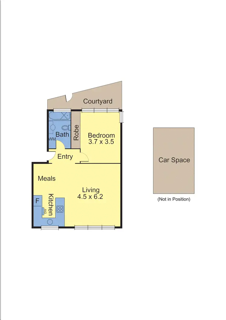 Floorplan of Homely apartment listing, 5/74 Mitford Street, Elwood VIC 3184