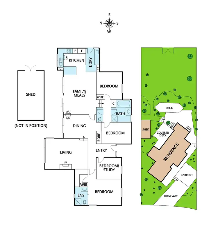Floorplan of Homely house listing, 8 Mooltan Place, Eltham North VIC 3095