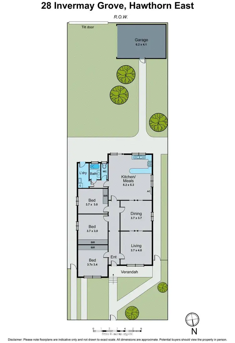 Floorplan of Homely house listing, 28 Invermay Grove, Hawthorn East VIC 3123