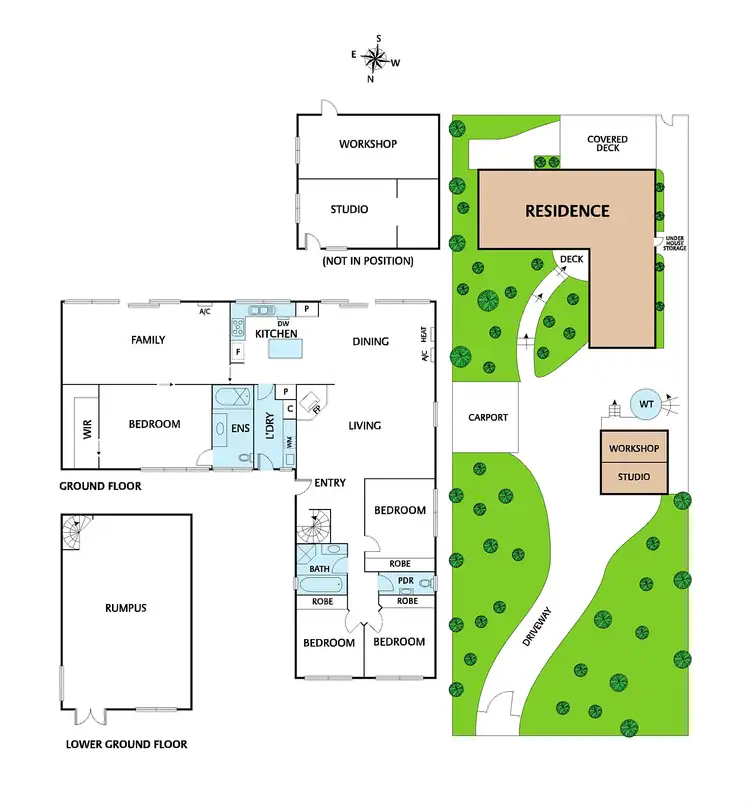Floorplan of Homely house listing, 13 Albert Road, North Warrandyte VIC 3113