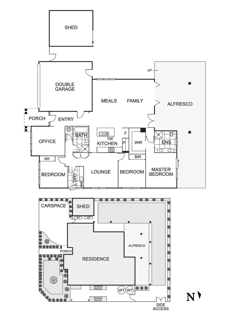 Floorplan of Homely house listing, 44 Breenview Place, Doreen VIC 3754