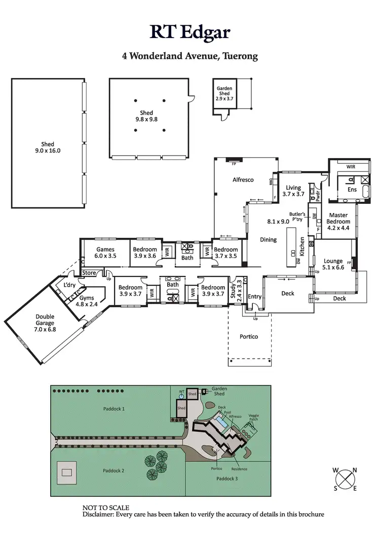 Floorplan of Homely rural property listing, 4 Wonderland Avenue, Tuerong VIC 3915
