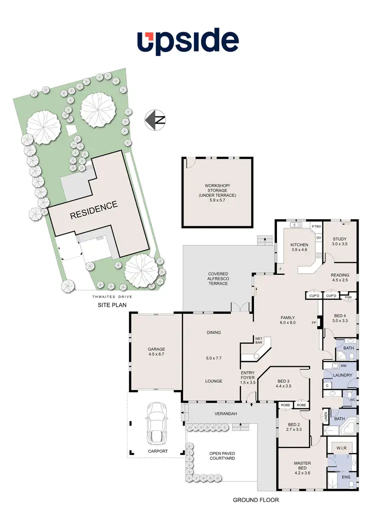 Floorplan of Homely house listing, 8 Thwaites Drive, Moss Vale NSW 2577