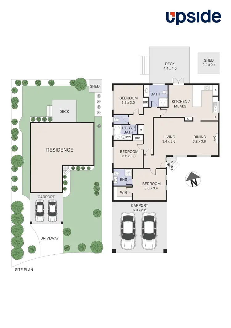 Floorplan of Homely house listing, 12 The Trossachs, Frankston VIC 3199