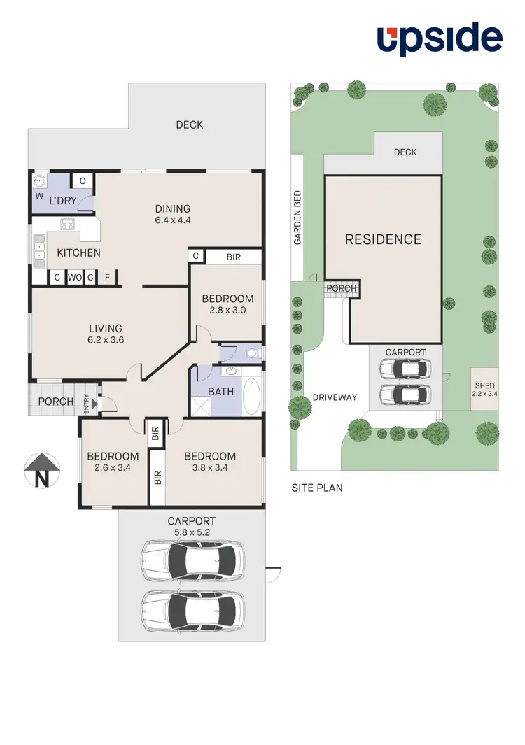 Floorplan of Homely house listing, 13 Monique Drive, Langwarrin VIC 3910