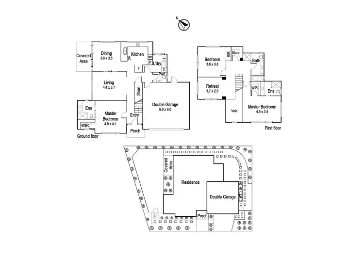 Floorplan of Homely house listing, 2 Melcombe Road, Ivanhoe VIC 3079