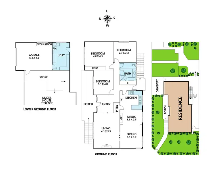 Floorplan of Homely house listing, 21 Primrose Street, Blackburn North VIC 3130
