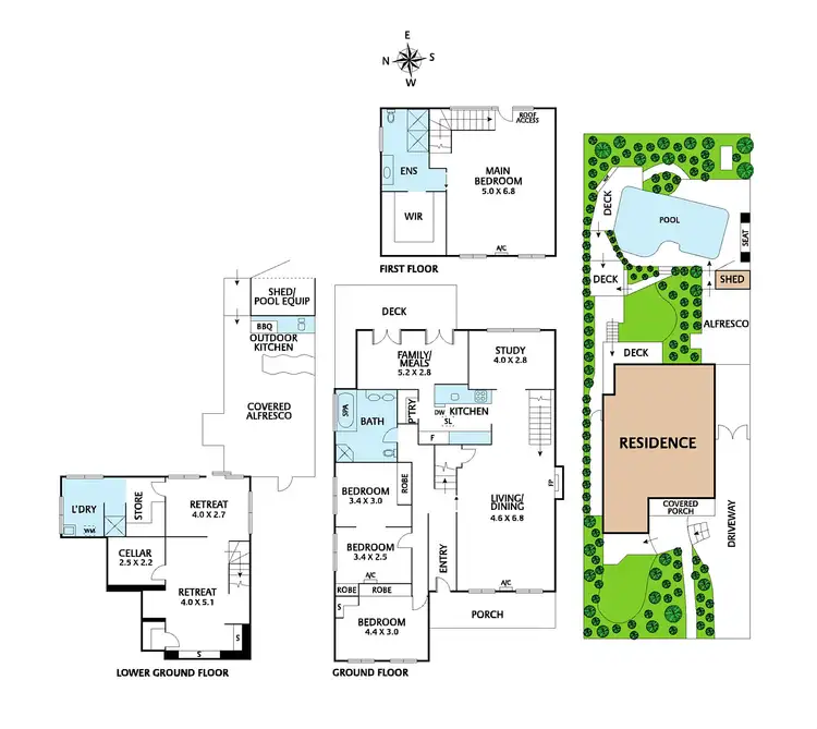Floorplan of Homely house listing, 15 Barbara Street, Vermont VIC 3133