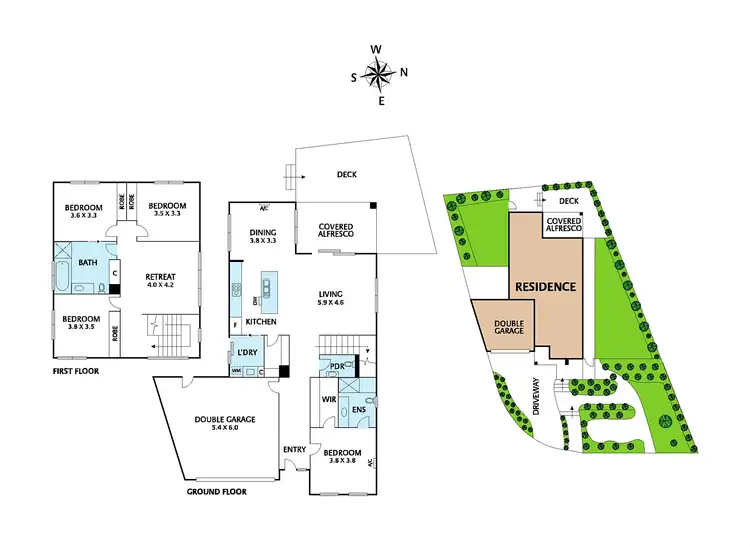 Floorplan of Homely house listing, 4 Bronwyn Court, Blackburn South VIC 3130