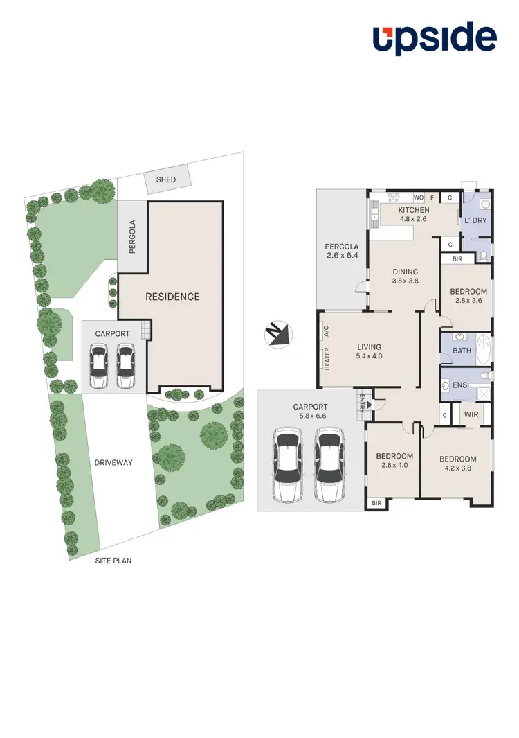 Floorplan of Homely house listing, 2 Oakhurst Court, Frankston VIC 3199
