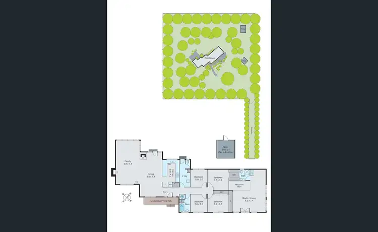 Floorplan of Homely rural property listing, 66-68 Coolamon Close, Ocean Grove VIC 3226
