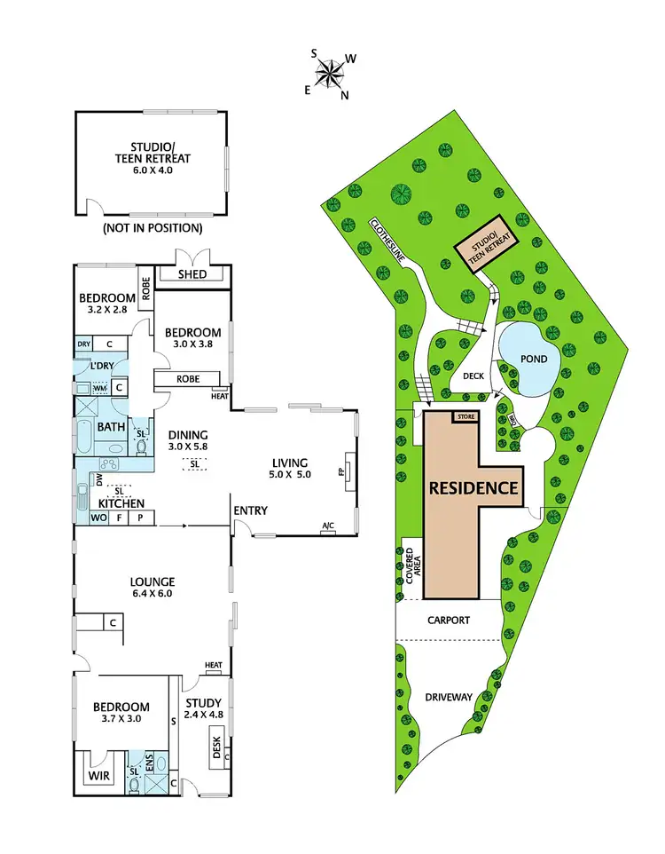 Floorplan of Homely house listing, 2 Markhill Place, Heathmont VIC 3135
