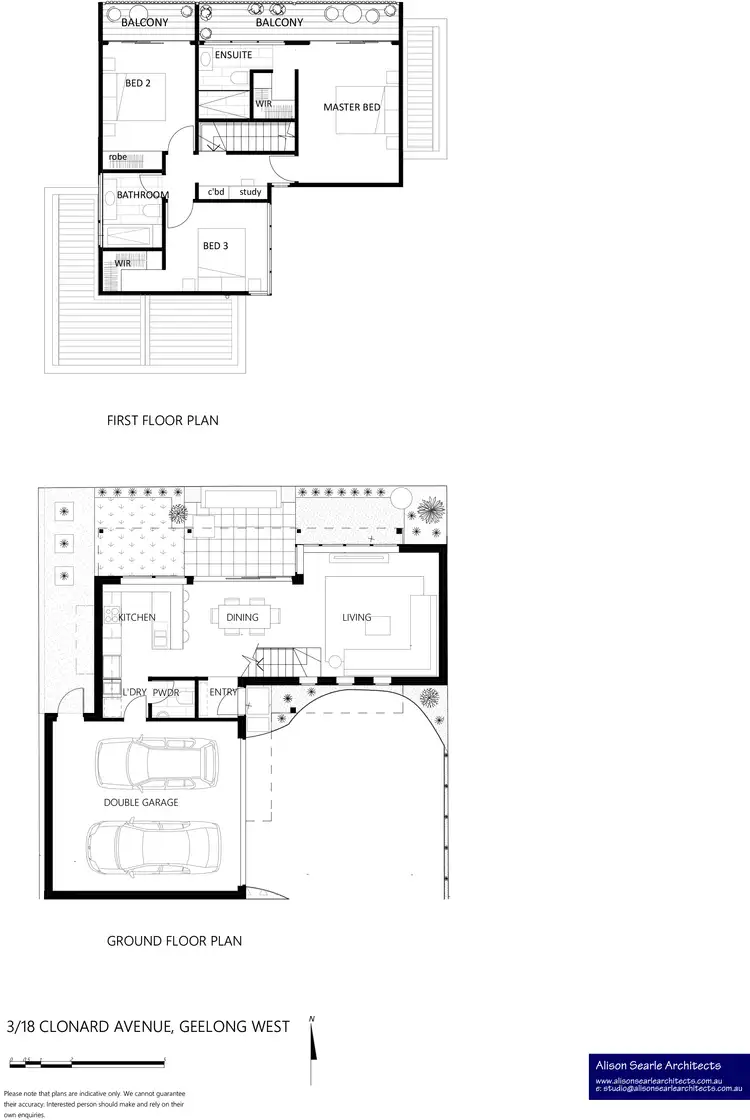 Floorplan of Homely townhouse listing, 3/18 Clonard Avenue, Geelong West VIC 3218