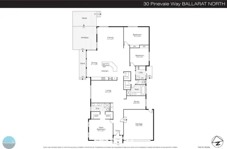 Floorplan of Homely house listing, 30 Pinevale Way, Ballarat North VIC 3350