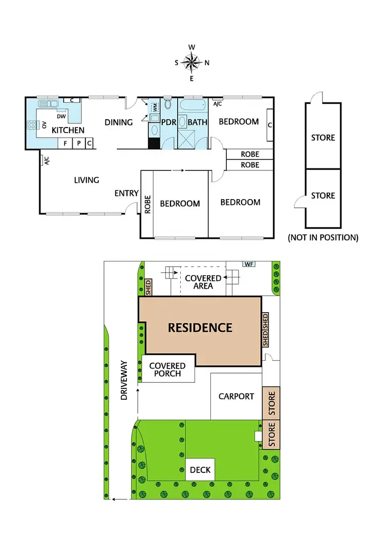 Floorplan of Homely house listing, 1/5 Looker Road, Montmorency VIC 3094