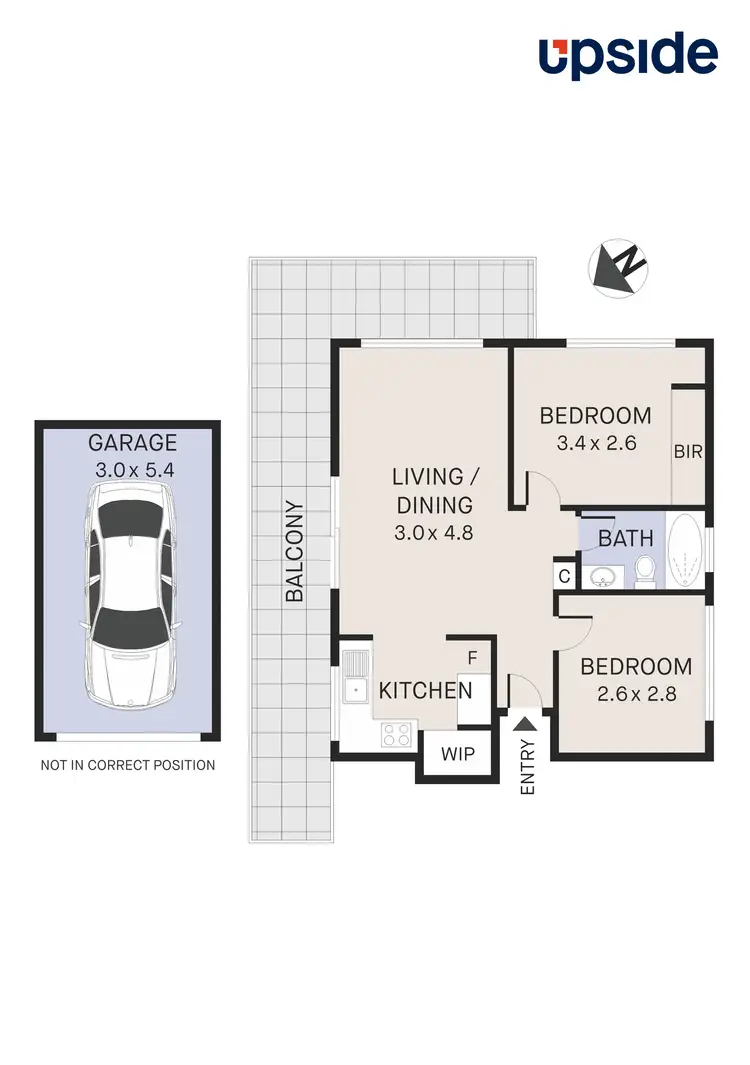 Floorplan of Homely unit listing, 11/13 Westminster Avenue, Dee Why NSW 2099