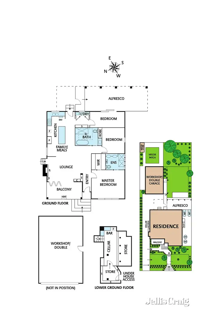 Floorplan of Homely house listing, 4 Alexander Street, Montmorency VIC 3094